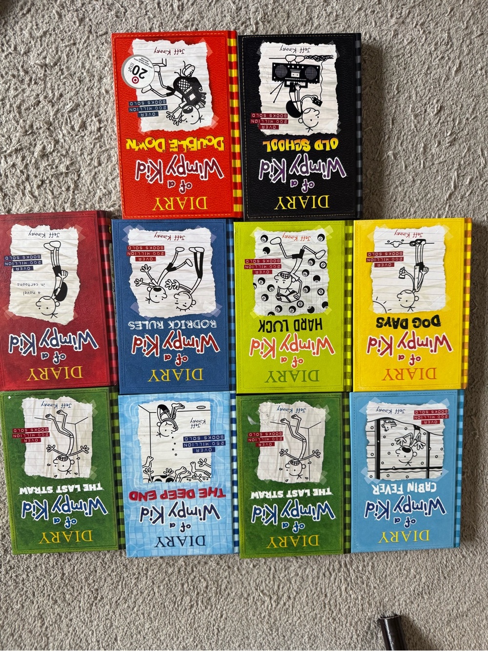 Hardcover Book - Multi Color Set
